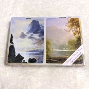 BRAND NEW-Double Deck Masterpiece "Mountains out of the Mist" Playing Cards